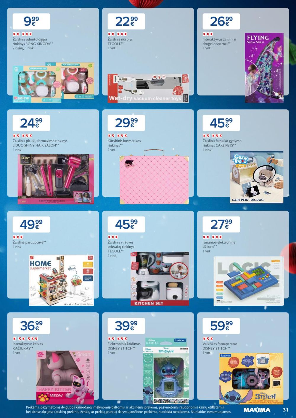 MAXIMA - Daugiau laiko Kalėdoms (2025 12 02 - 2025 12 08) | 31