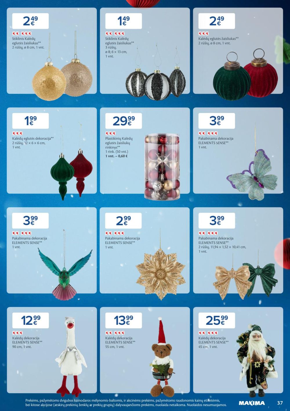 MAXIMA - Daugiau laiko Kalėdoms (2025 12 02 - 2025 12 08) | 37