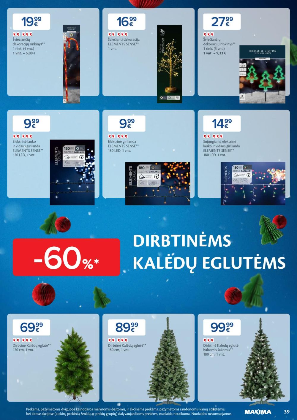 MAXIMA - Daugiau laiko Kalėdoms (2025 12 02 - 2025 12 08) | 39