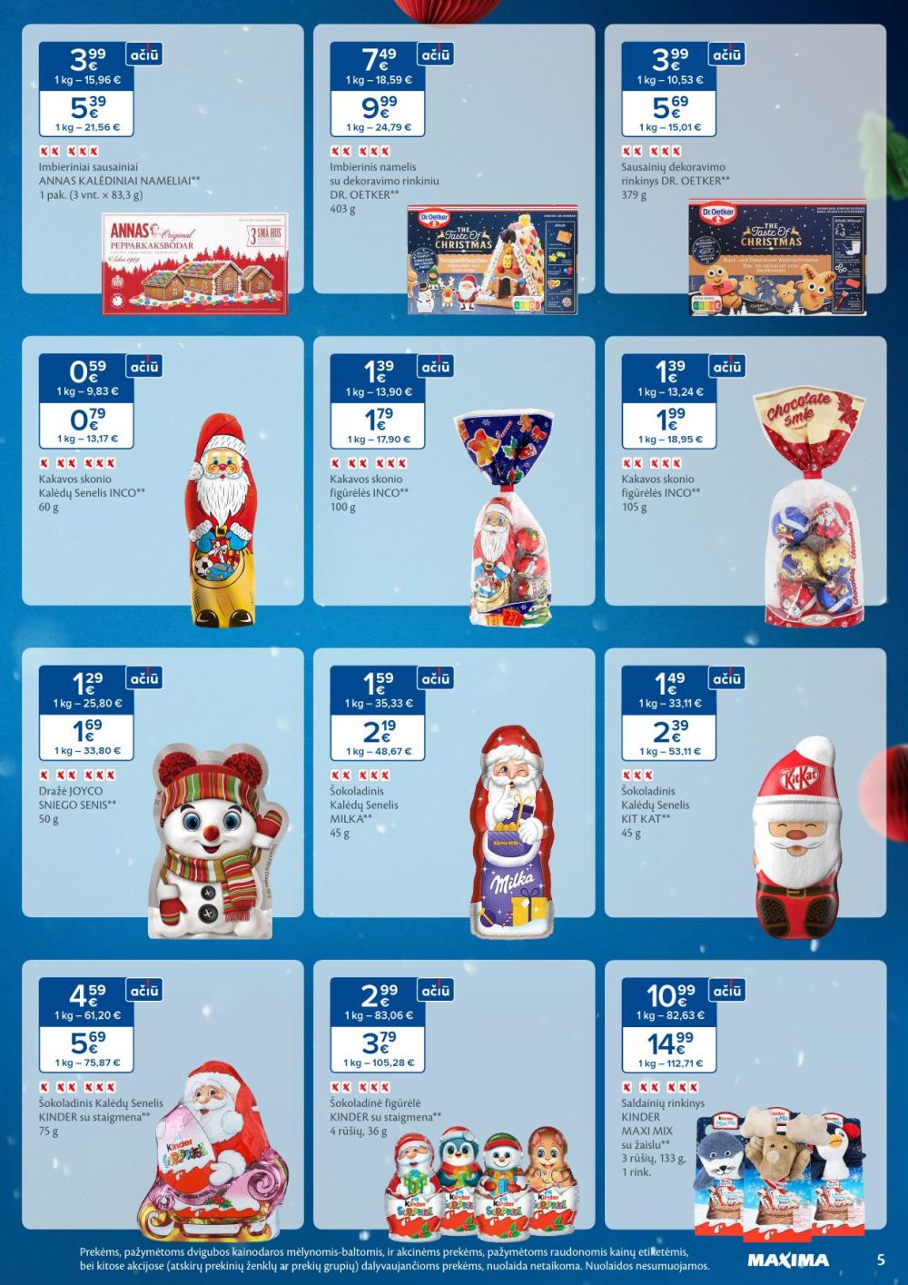 MAXIMA - Daugiau laiko Kalėdoms (2025 12 02 - 2025 12 08) | 5
