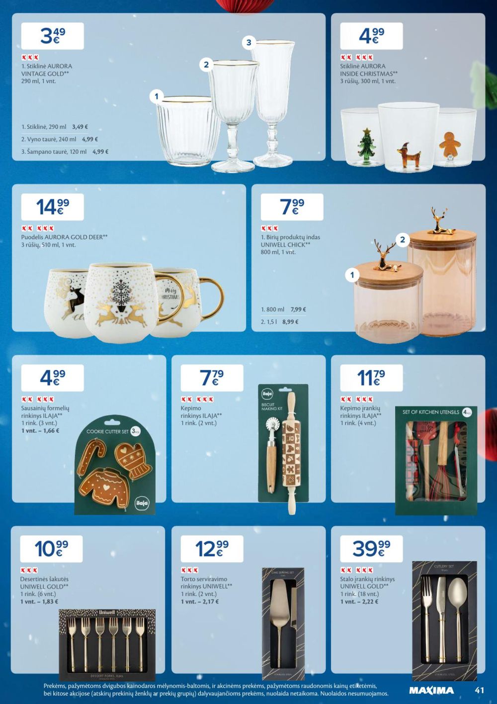 MAXIMA - Daugiau laiko Kalėdoms (2025 12 02 - 2025 12 08) | 41