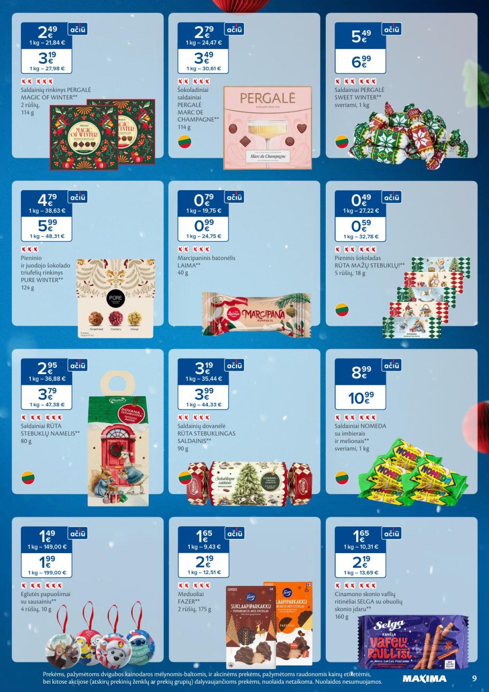 MAXIMA - Daugiau laiko Kalėdoms (2025 12 02 - 2025 12 08) | 9