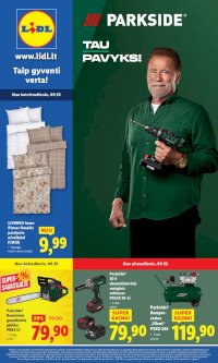 LIDL - Ne maisto prekių pasiūlymai (2025 09 22 - 2025 09 28)