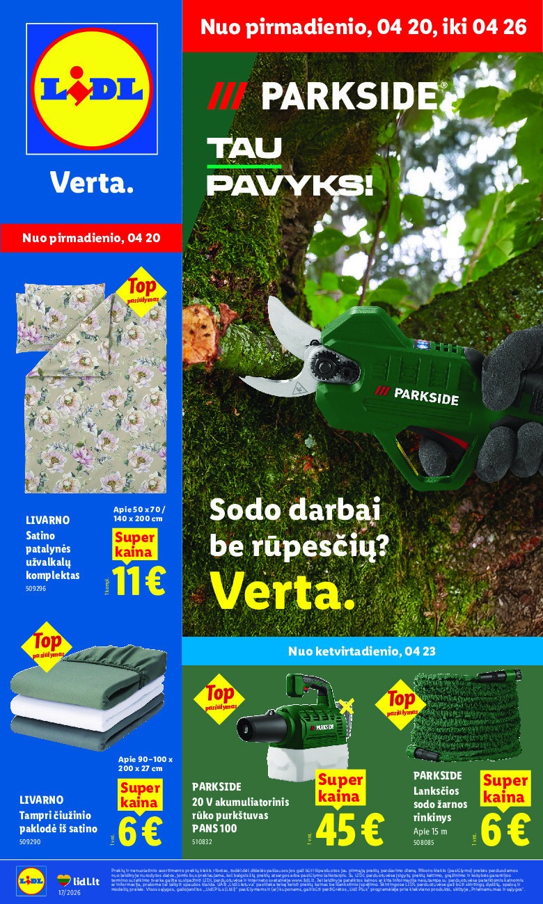 NE MAISTO PREKIŲ PASIŪLYMAI (2026-04-20 - 2026-04-26) | 1