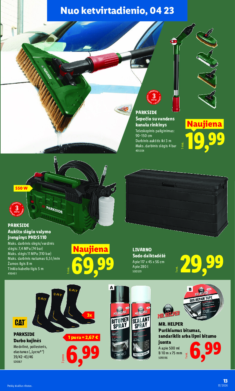NE MAISTO PREKIŲ PASIŪLYMAI (2026-04-20 - 2026-04-26) | 13