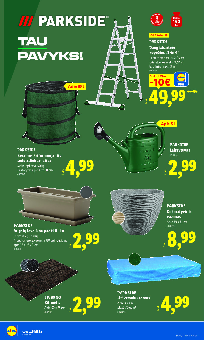 NE MAISTO PREKIŲ PASIŪLYMAI (2026-04-20 - 2026-04-26) | 14