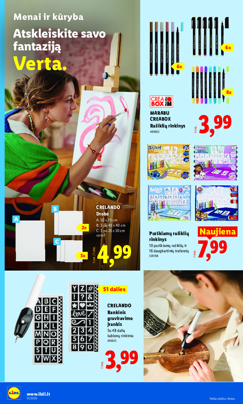 NE MAISTO PREKIŲ PASIŪLYMAI (2026-04-20 - 2026-04-26) | 20