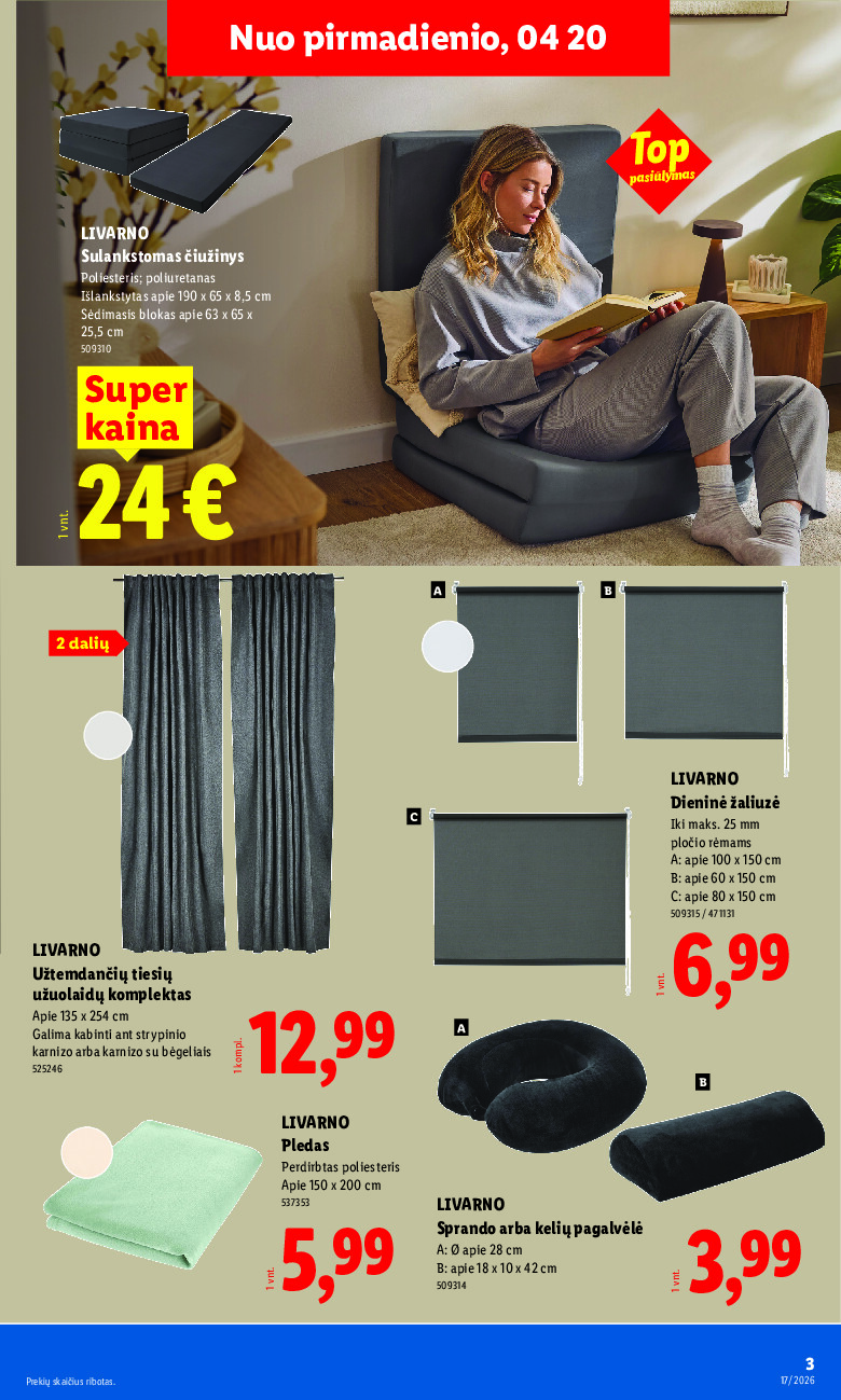 NE MAISTO PREKIŲ PASIŪLYMAI (2026-04-20 - 2026-04-26) | 3
