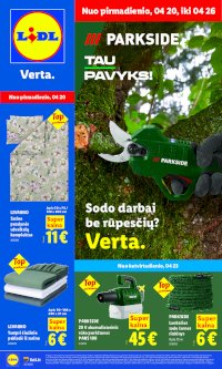 NE MAISTO PREKIŲ PASIŪLYMAI (2026-04-20 - 2026-04-26)