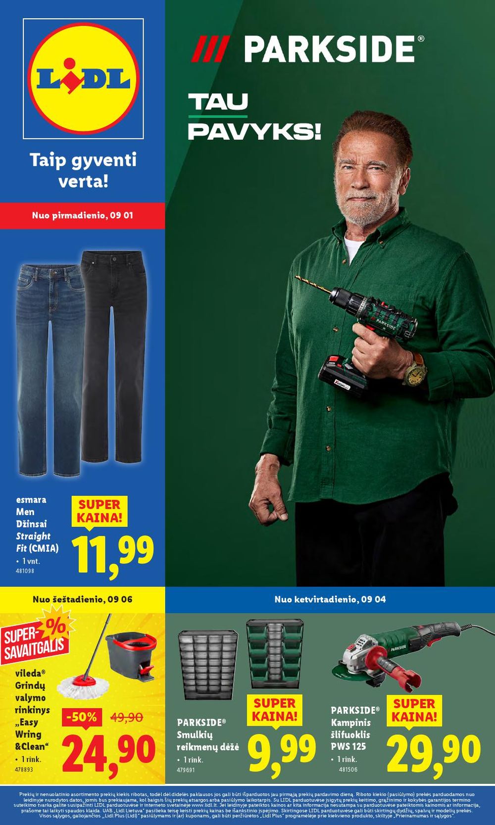 LIDL - Ne maisto prekių pasiūlymai (2025 09 01 - 2025 09 07) | 1