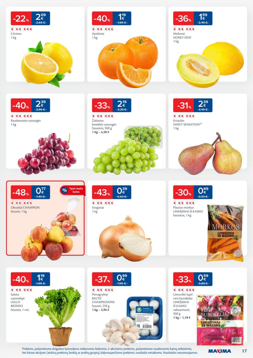 MAXIMA - Kaininis leidinys Nr.48 (2025 11 25 - 2025 12 01) | 17