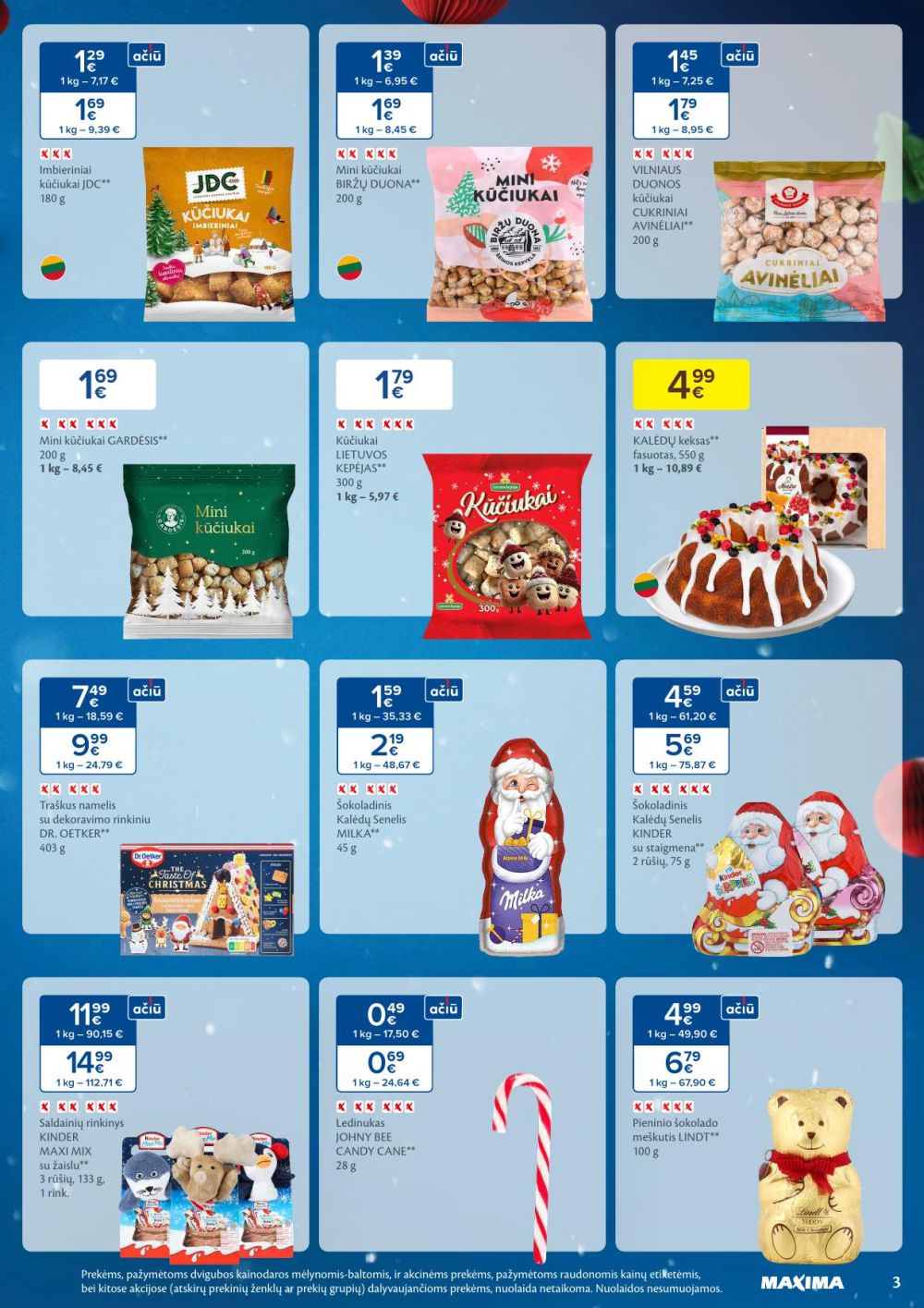 MAXIMA - Kaininis leidinys Nr.48 (2025 11 25 - 2025 12 01) | 3