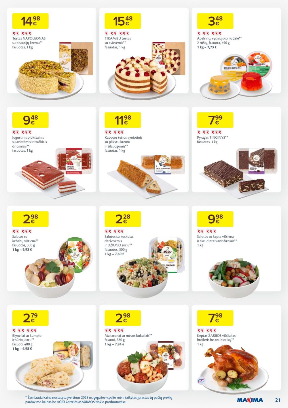 MAXIMA - Kaininis leidinys Nr.48 (2025 11 25 - 2025 12 01) | 21