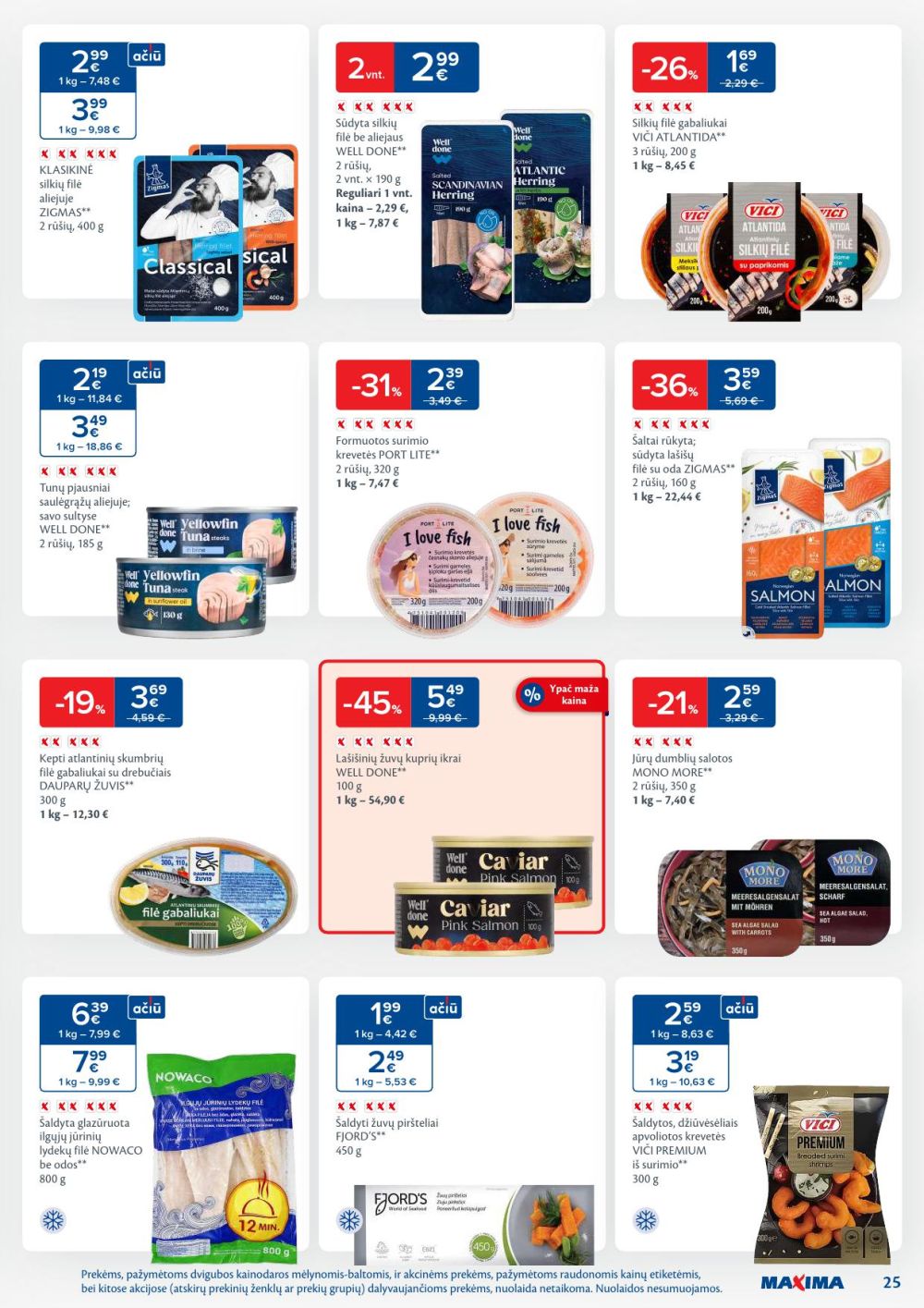 MAXIMA - Kaininis leidinys Nr.48 (2025 11 25 - 2025 12 01) | 25