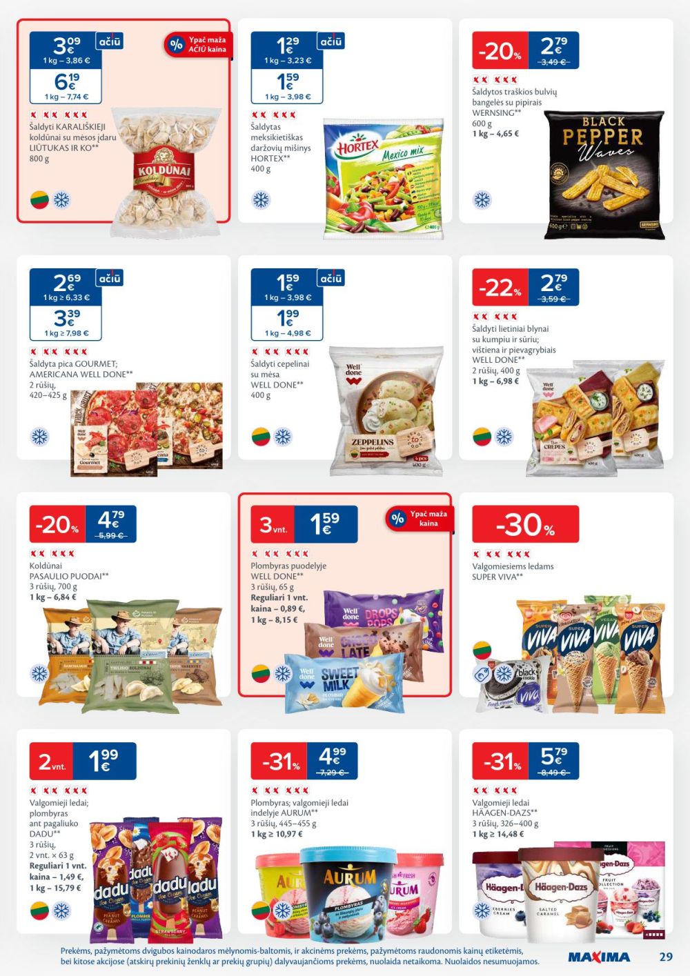 MAXIMA - Kaininis leidinys Nr.48 (2025 11 25 - 2025 12 01) | 29