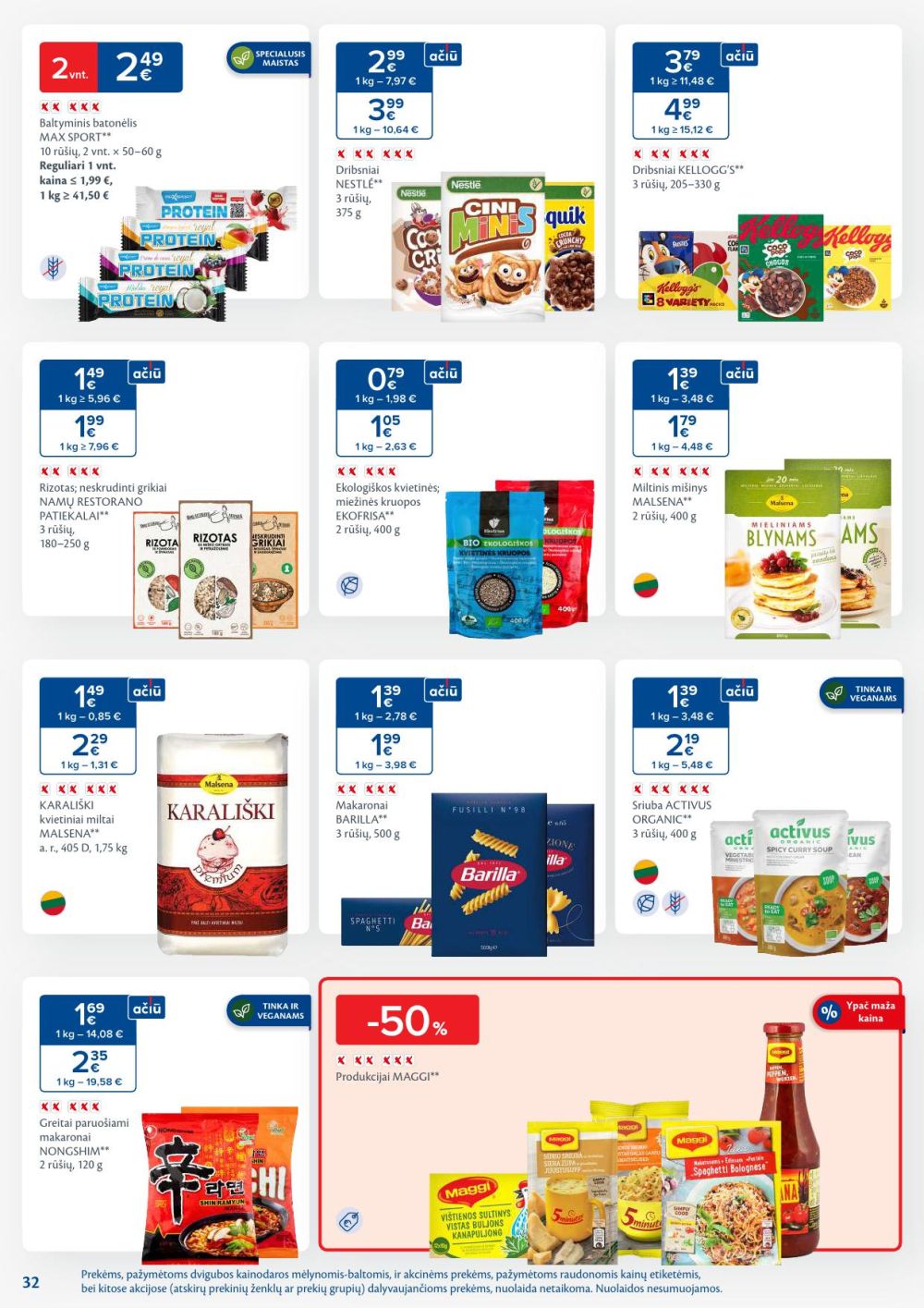 MAXIMA - Kaininis leidinys Nr.48 (2025 11 25 - 2025 12 01) | 32