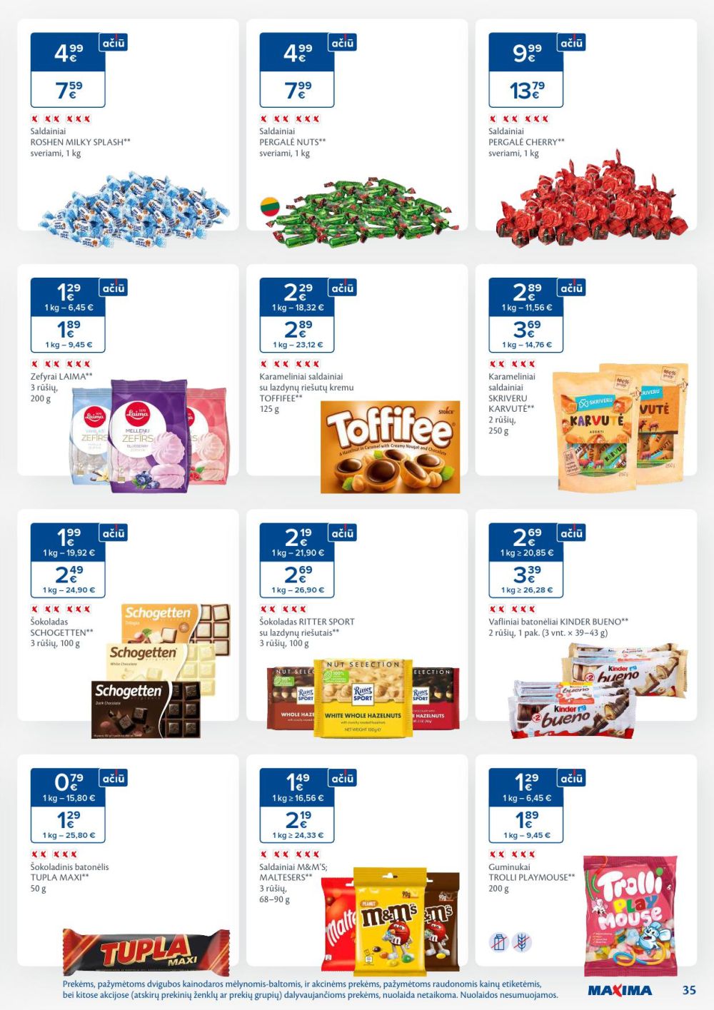 MAXIMA - Kaininis leidinys Nr.48 (2025 11 25 - 2025 12 01) | 35