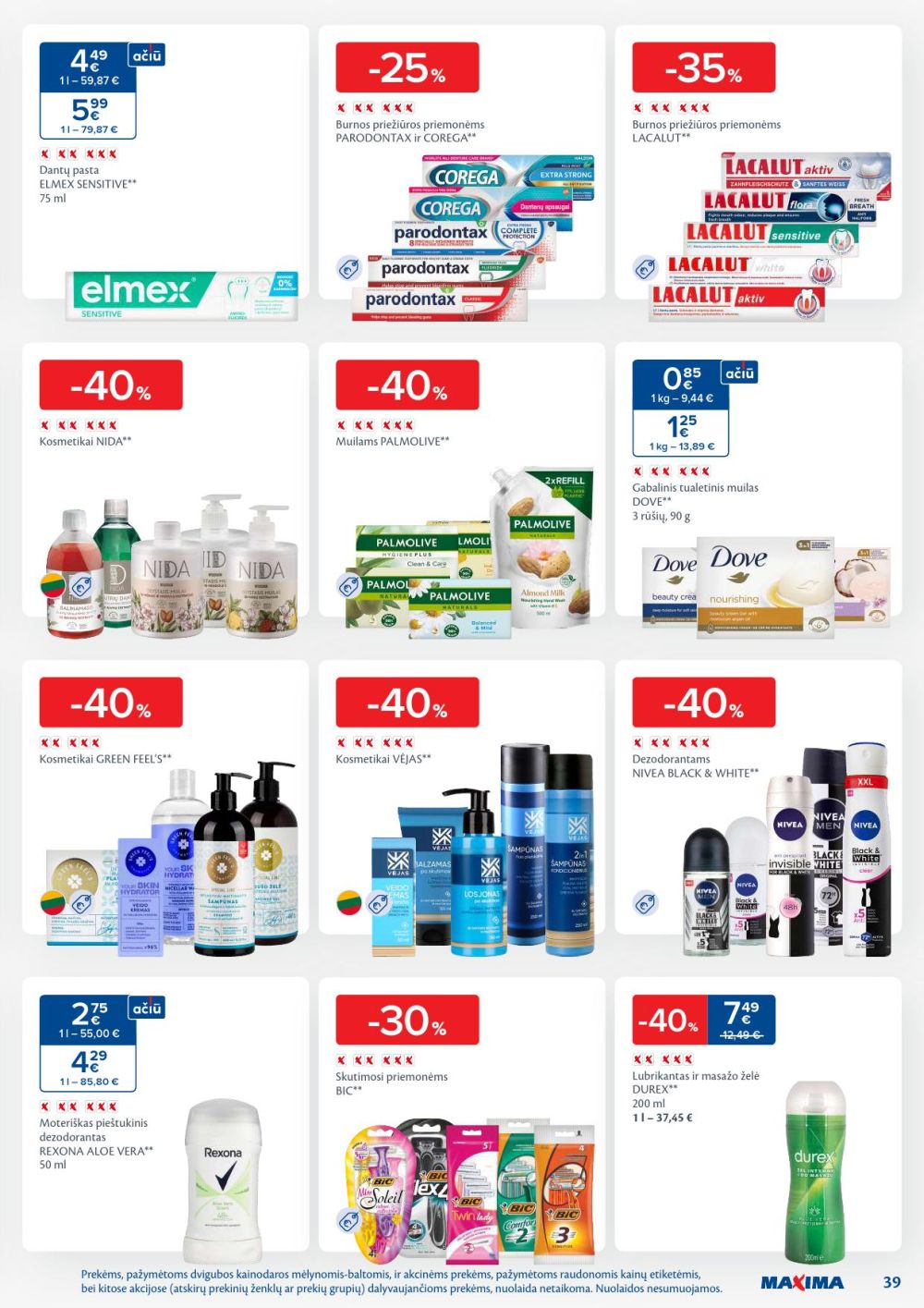 MAXIMA - Kaininis leidinys Nr.48 (2025 11 25 - 2025 12 01) | 39