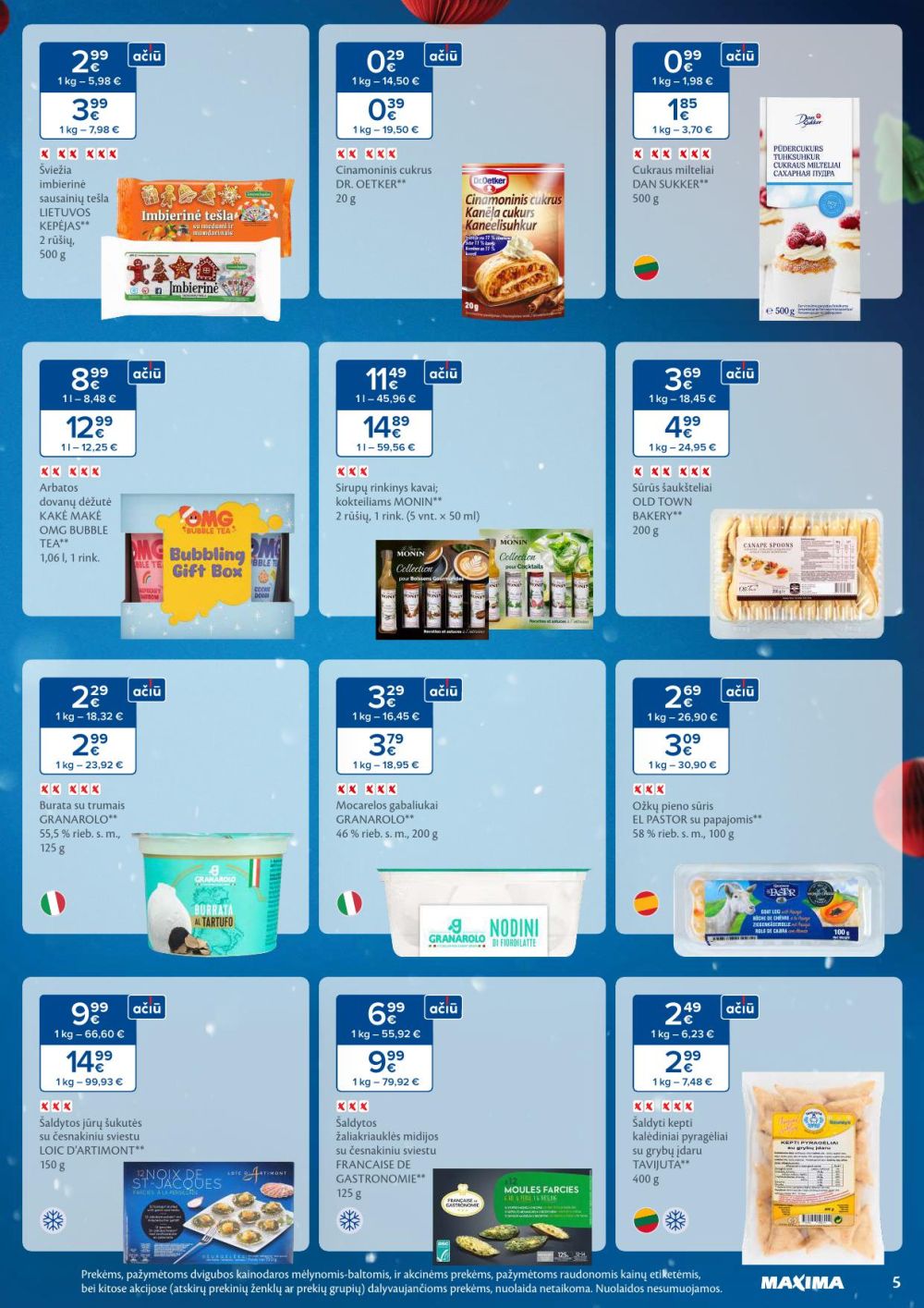 MAXIMA - Kaininis leidinys Nr.48 (2025 11 25 - 2025 12 01) | 5