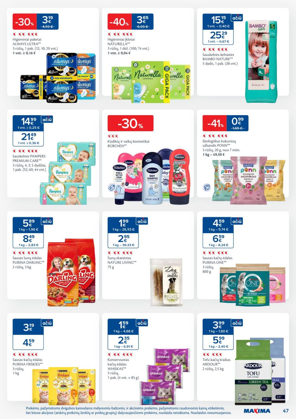 MAXIMA - Kaininis leidinys Nr.48 (2025 11 25 - 2025 12 01) | 47