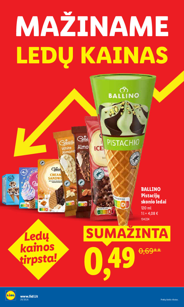 MAISTO PREKIŲ PASIŪLYMAI (2026-07-13 - 2026-07-19) | 2