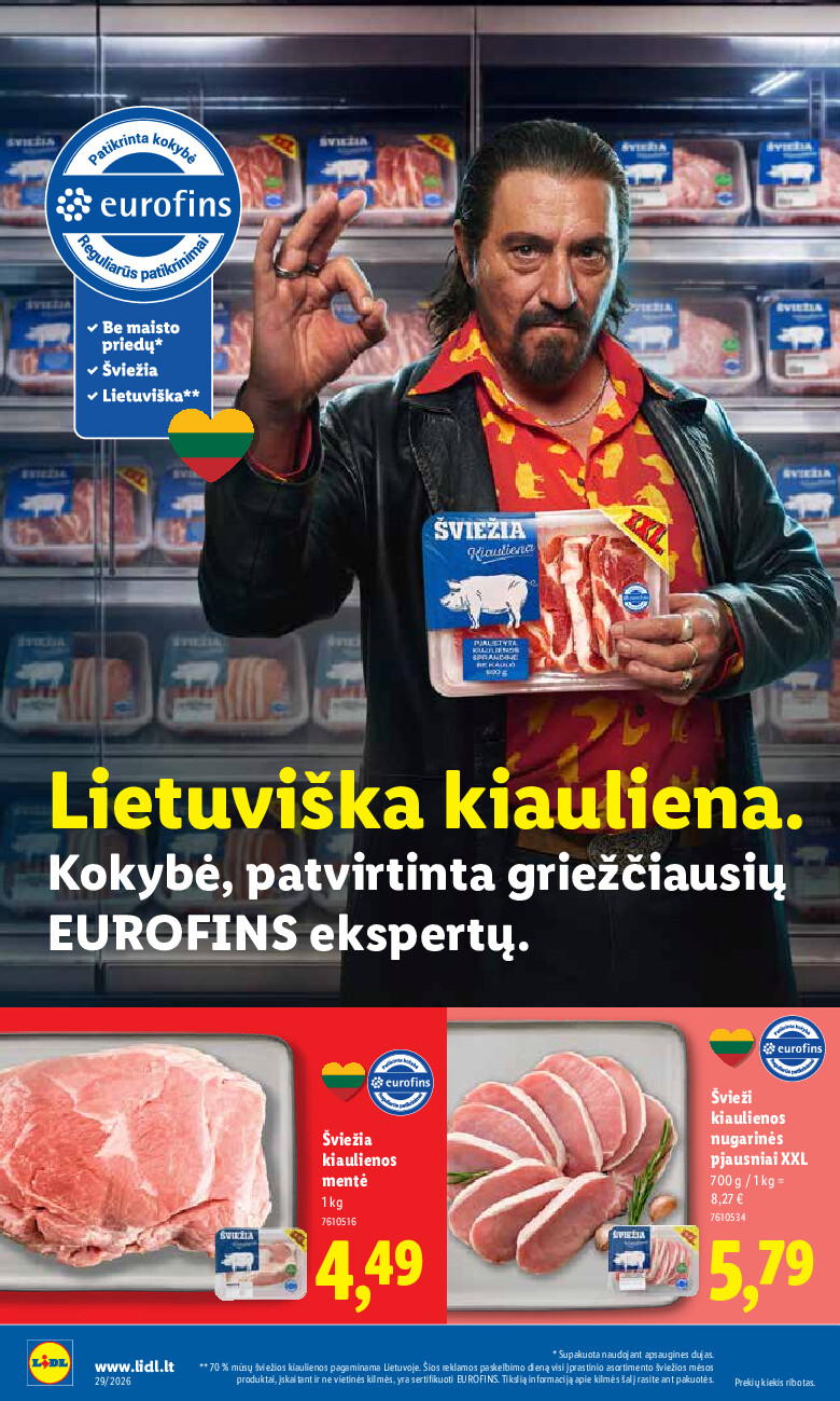MAISTO PREKIŲ PASIŪLYMAI (2026-07-13 - 2026-07-19) | 10