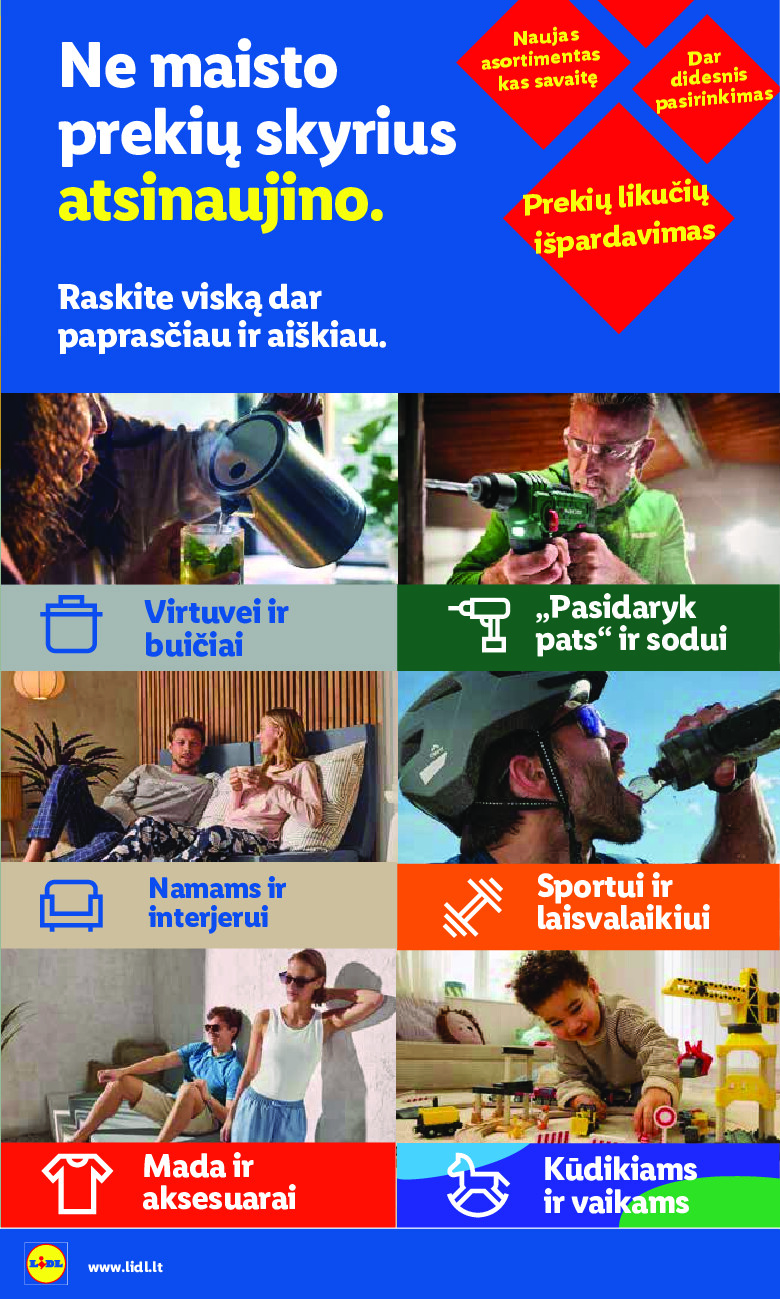 NE MAISTO PREKIŲ PASIŪLYMAI (2026-07-20 - 2026-07-26) | 25
