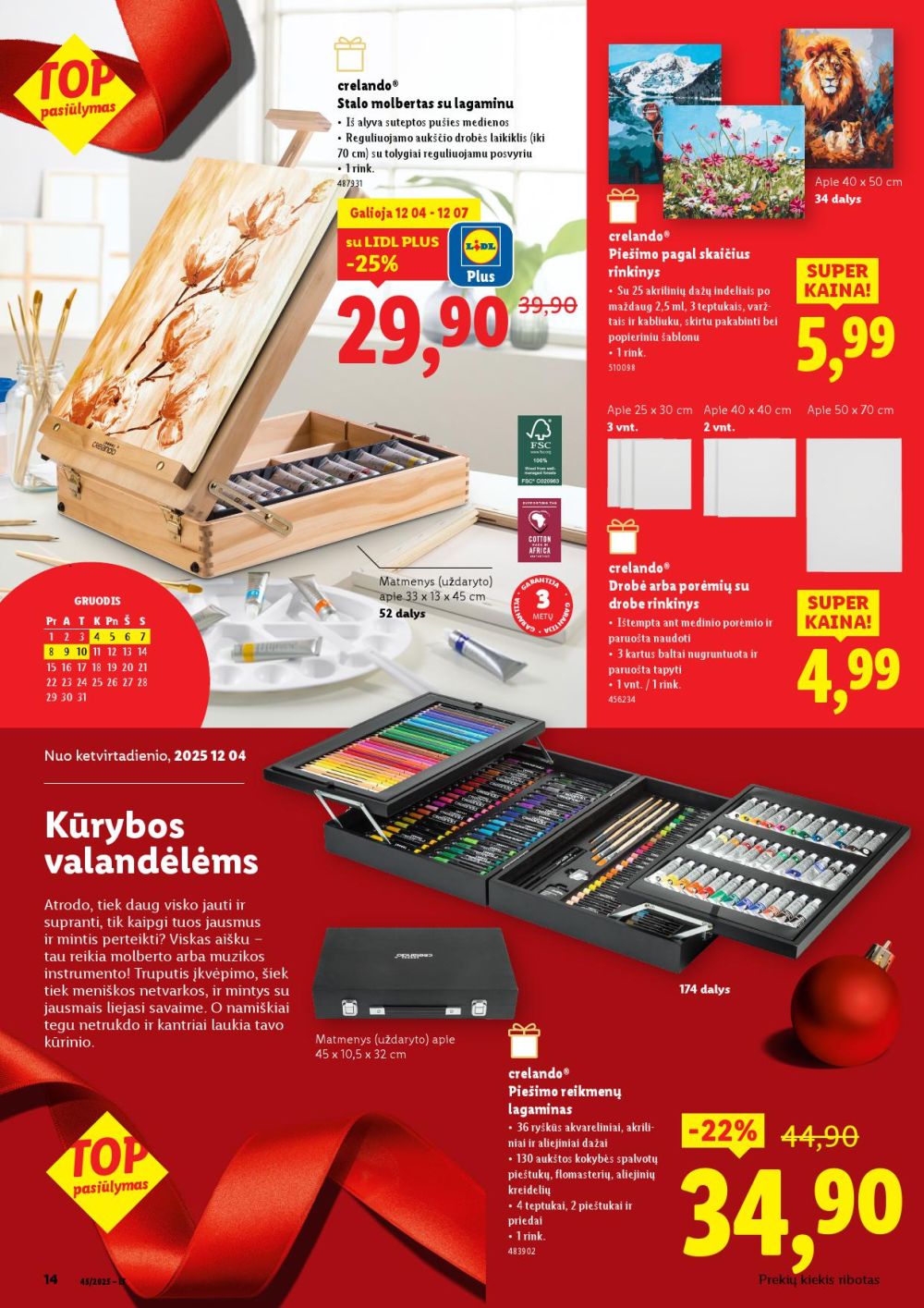 LIDL - ŽAISLŲ KATALOGAS | 14