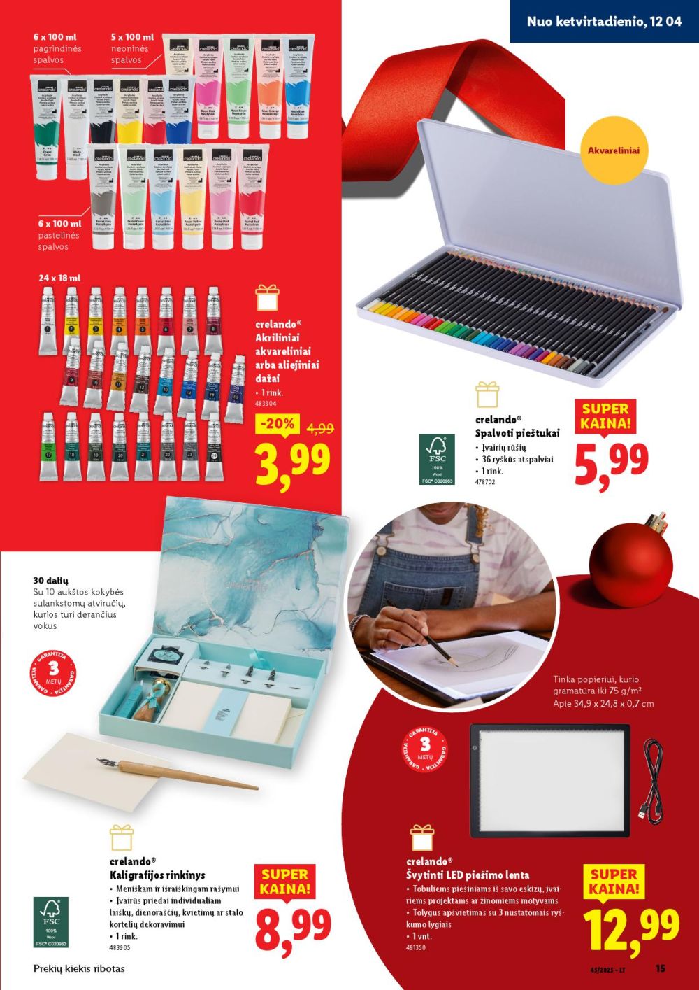 LIDL - ŽAISLŲ KATALOGAS | 15