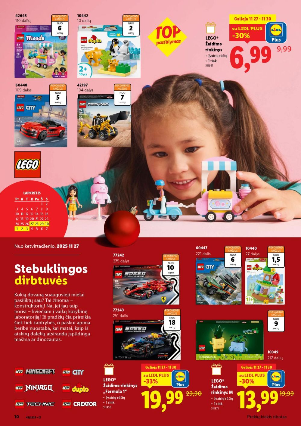 LIDL - ŽAISLŲ KATALOGAS | 10