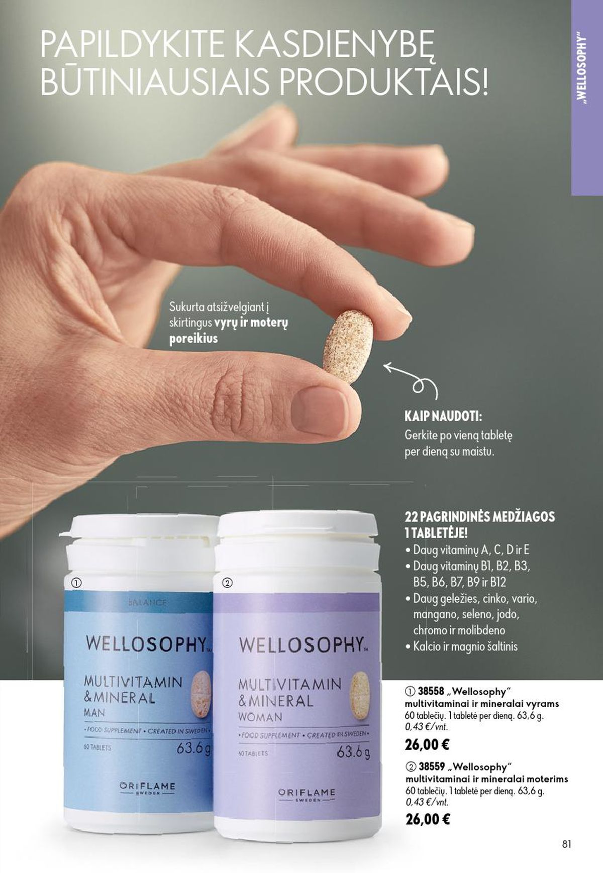 ORIFLAME - Katalogas (2026 06 24 - 2026 07 14) | 41