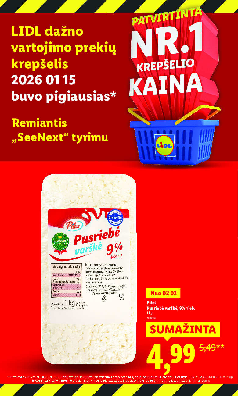Didysis kainų mažinimas (2026-01-05 - 2026-02-22) | 8