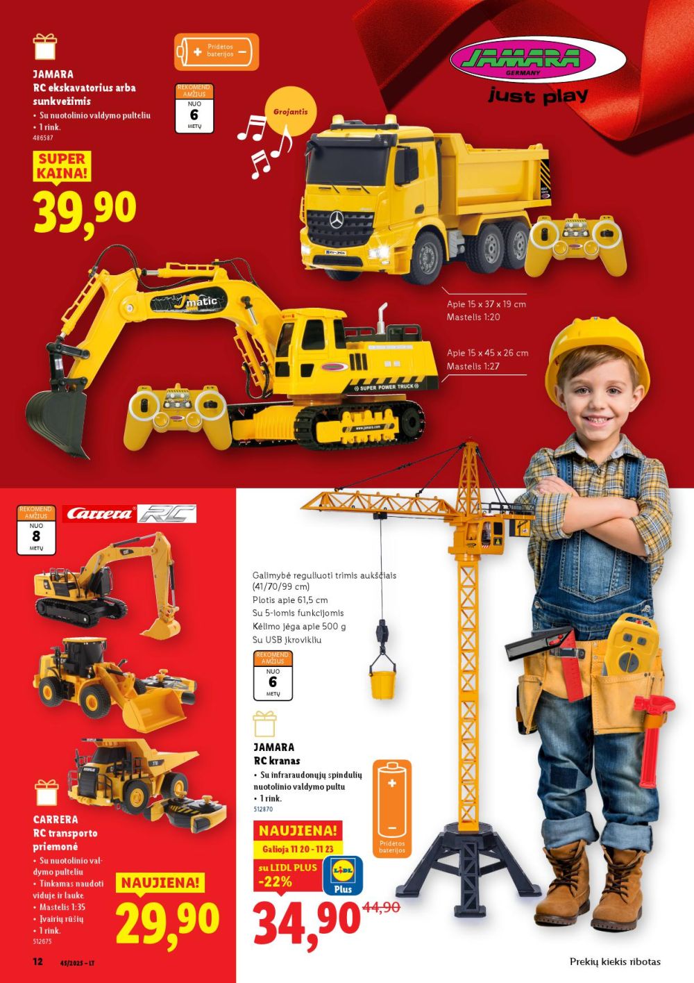 LIDL - ŽAISLŲ KATALOGAS | 12