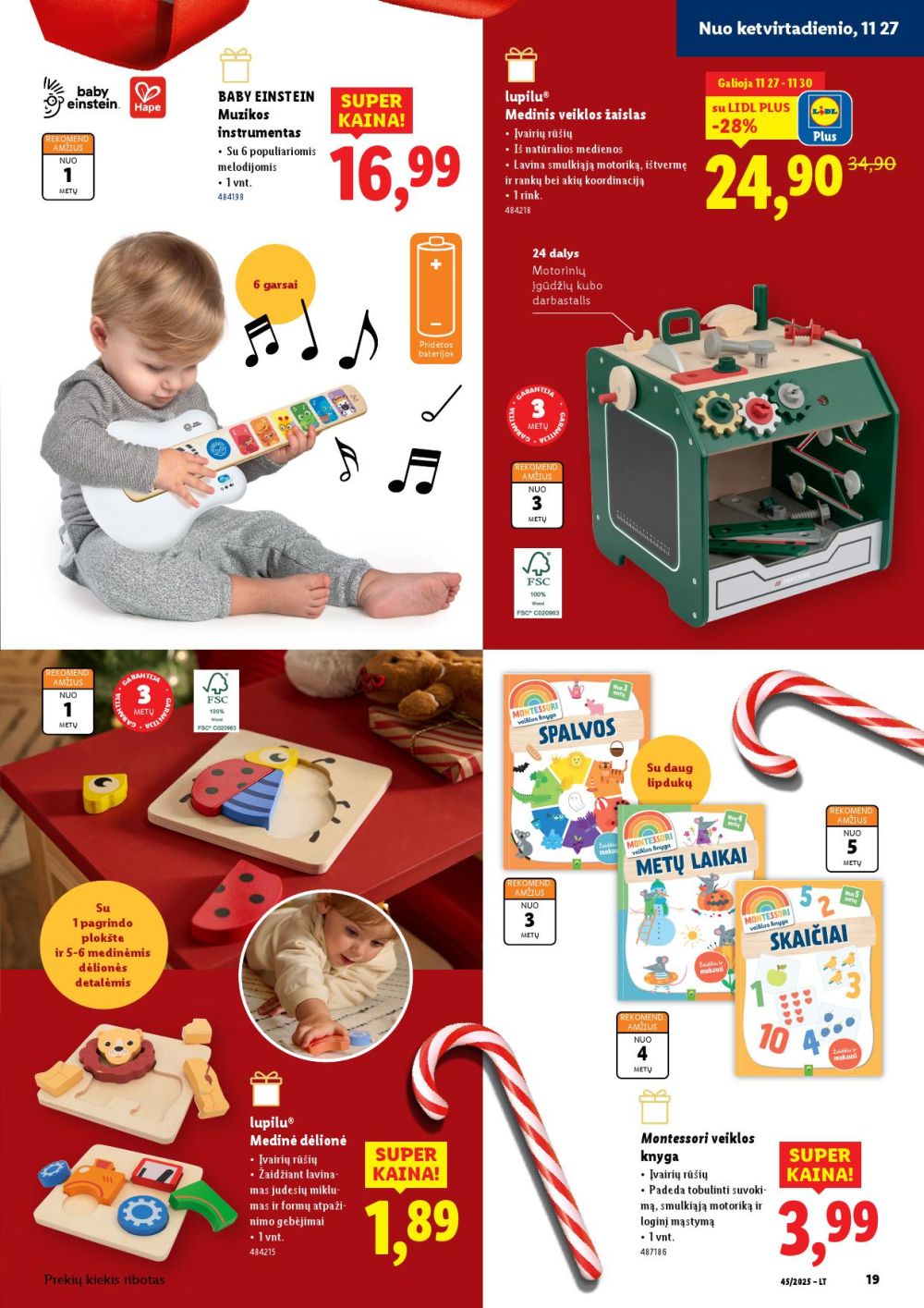LIDL - ŽAISLŲ KATALOGAS | 19