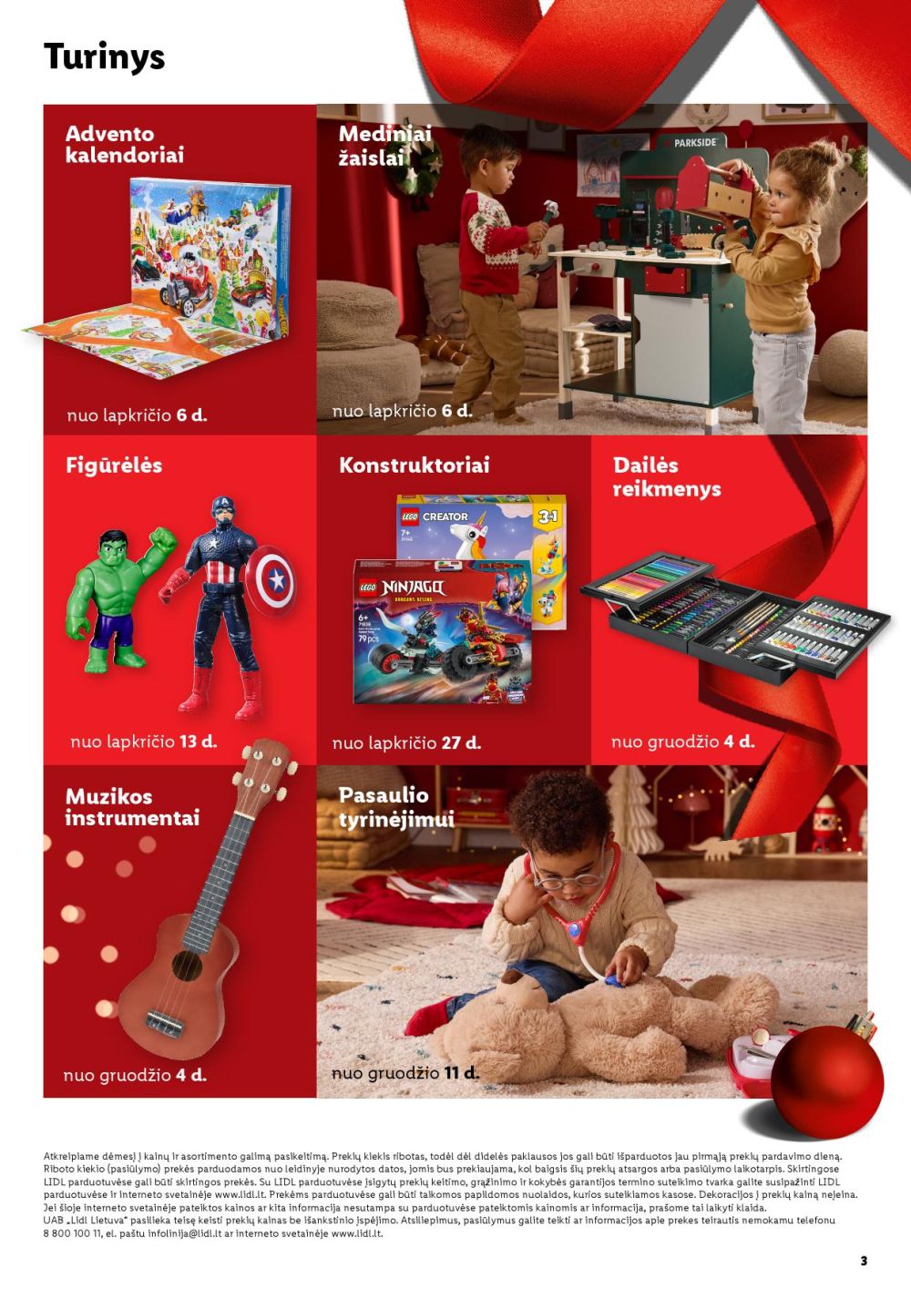 LIDL - ŽAISLŲ KATALOGAS | 3