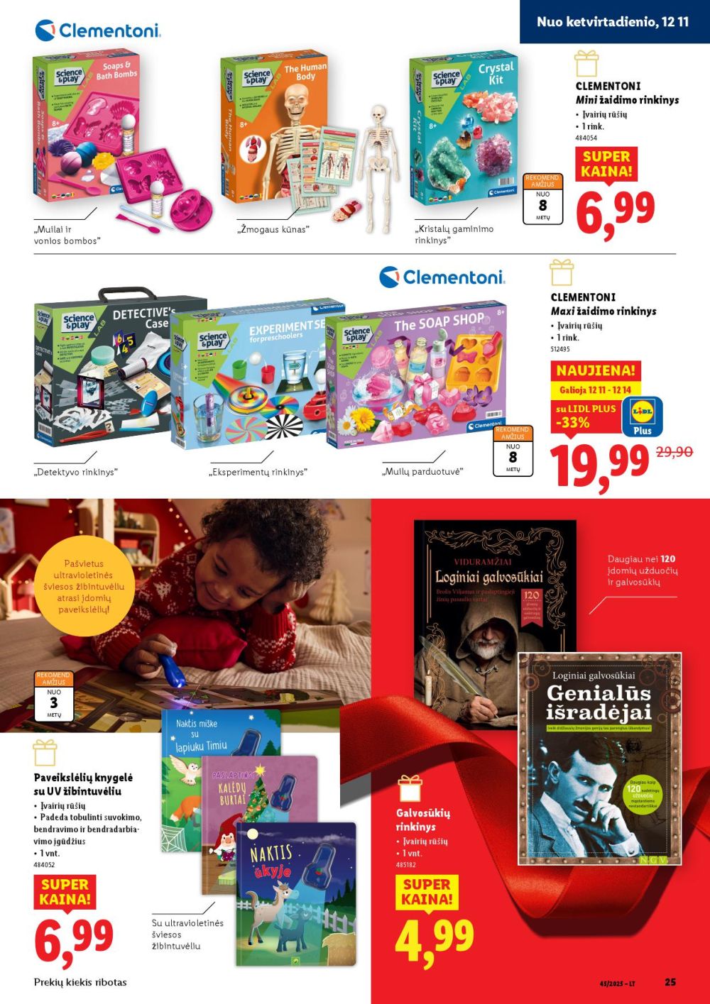 LIDL - ŽAISLŲ KATALOGAS | 25