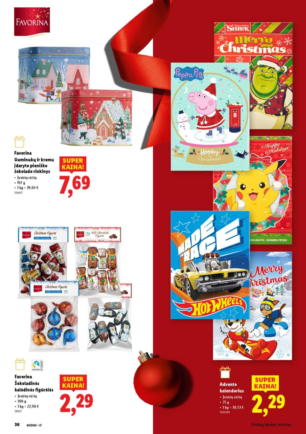 LIDL - ŽAISLŲ KATALOGAS | 36