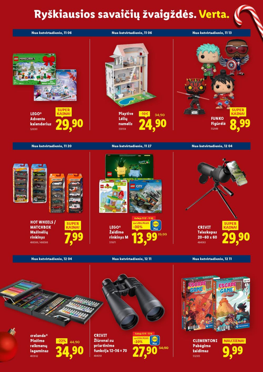 LIDL - ŽAISLŲ KATALOGAS | 44