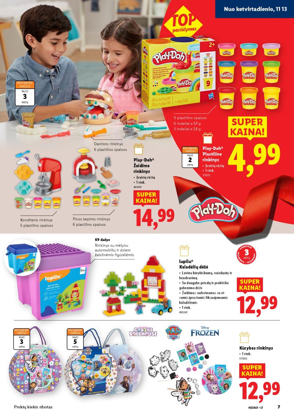 LIDL - ŽAISLŲ KATALOGAS | 7