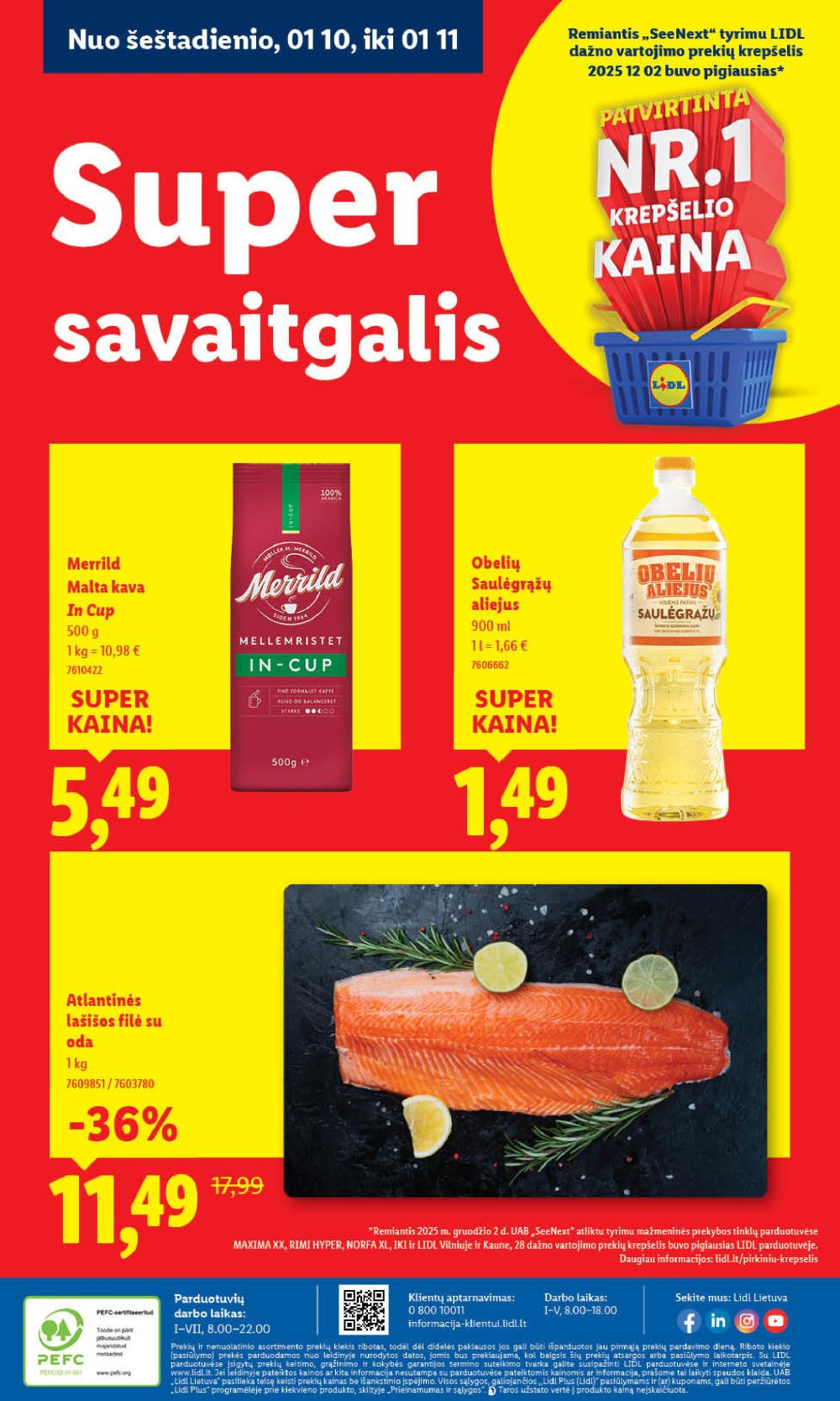 LIDL - Maisto prekių pasiūlymai (2026 01 05 - 2026 01 11) | 18