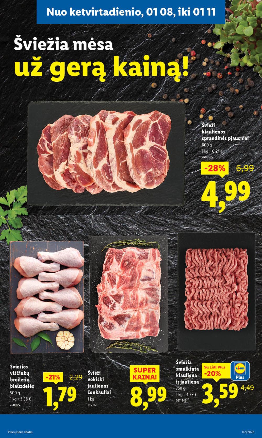 LIDL - Maisto prekių pasiūlymai (2026 01 05 - 2026 01 11) | 23