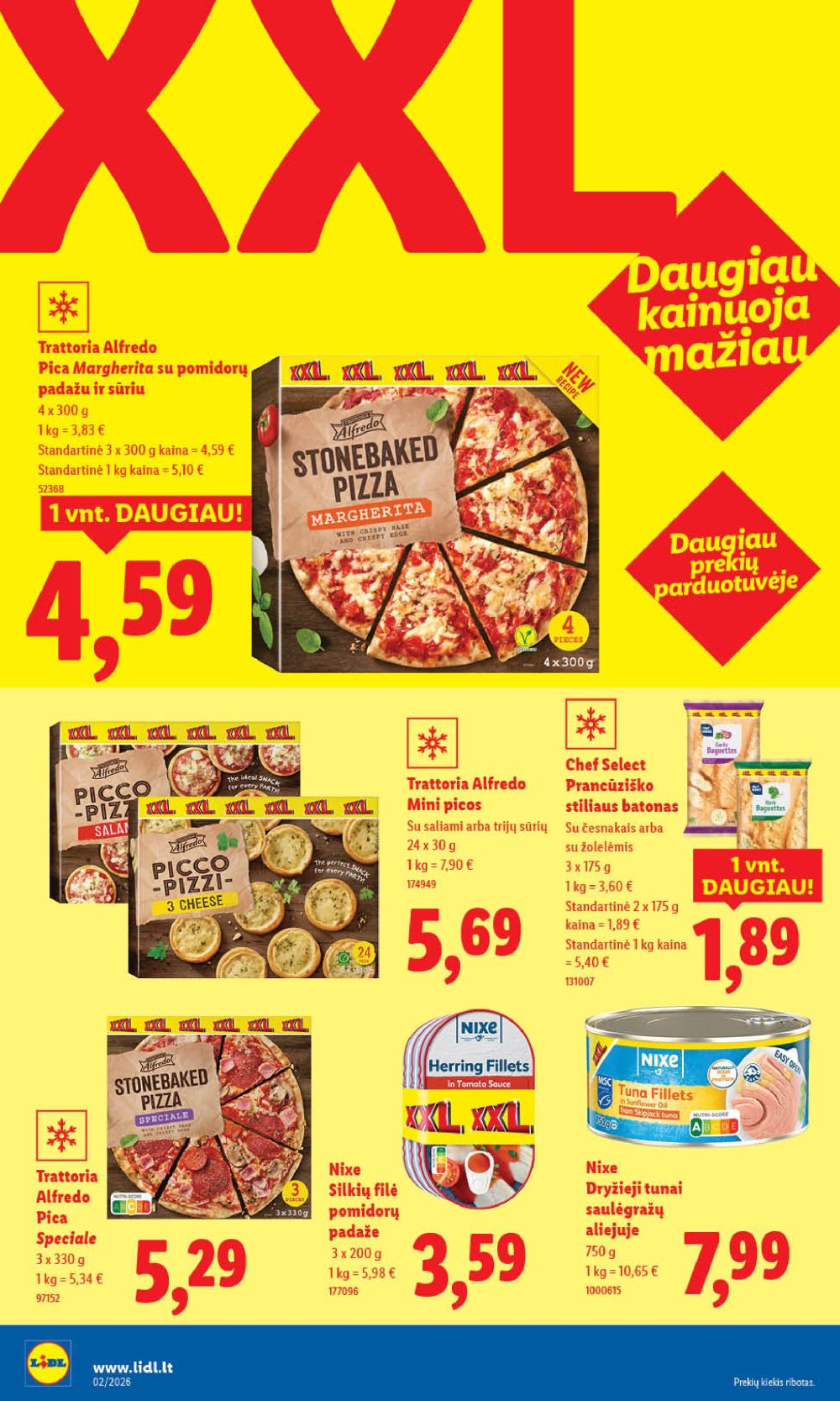 LIDL - Maisto prekių pasiūlymai (2026 01 05 - 2026 01 11) | 24