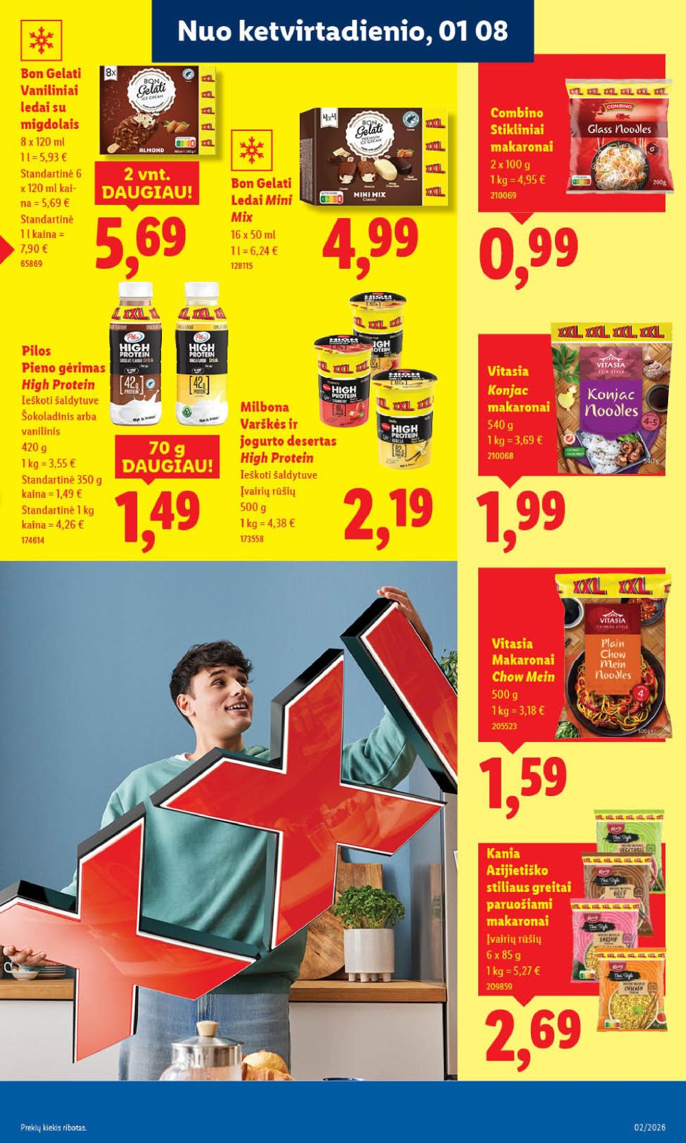 LIDL - Maisto prekių pasiūlymai (2026 01 05 - 2026 01 11) | 27
