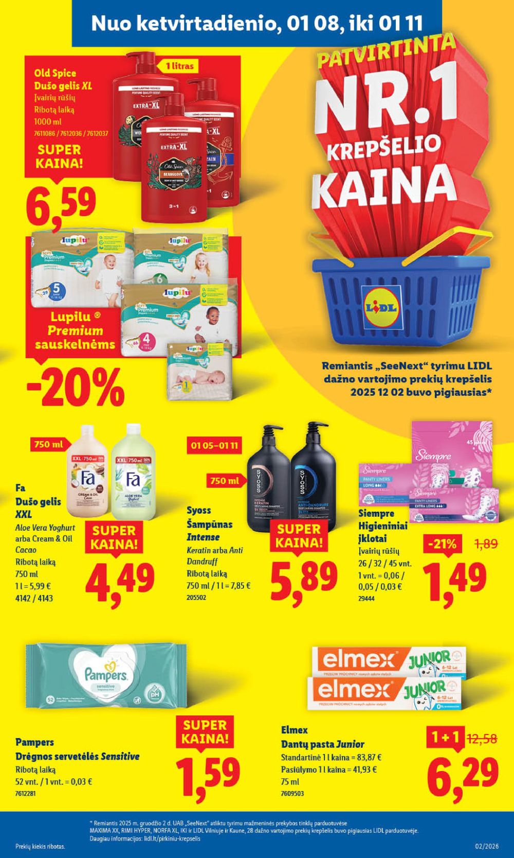LIDL - Maisto prekių pasiūlymai (2026 01 05 - 2026 01 11) | 31