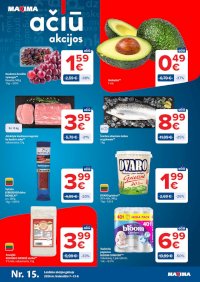 MAXIMA - Kaininis leidinys Nr.15 (2026 04 07 - 2026 04 13)