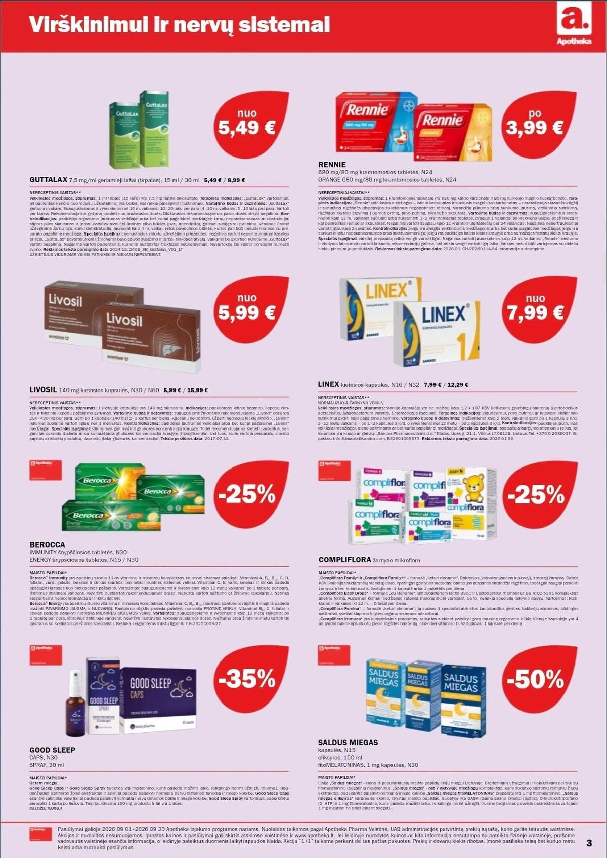 APOTHEKA (2026 09 01 - 2026 09 30) | 2