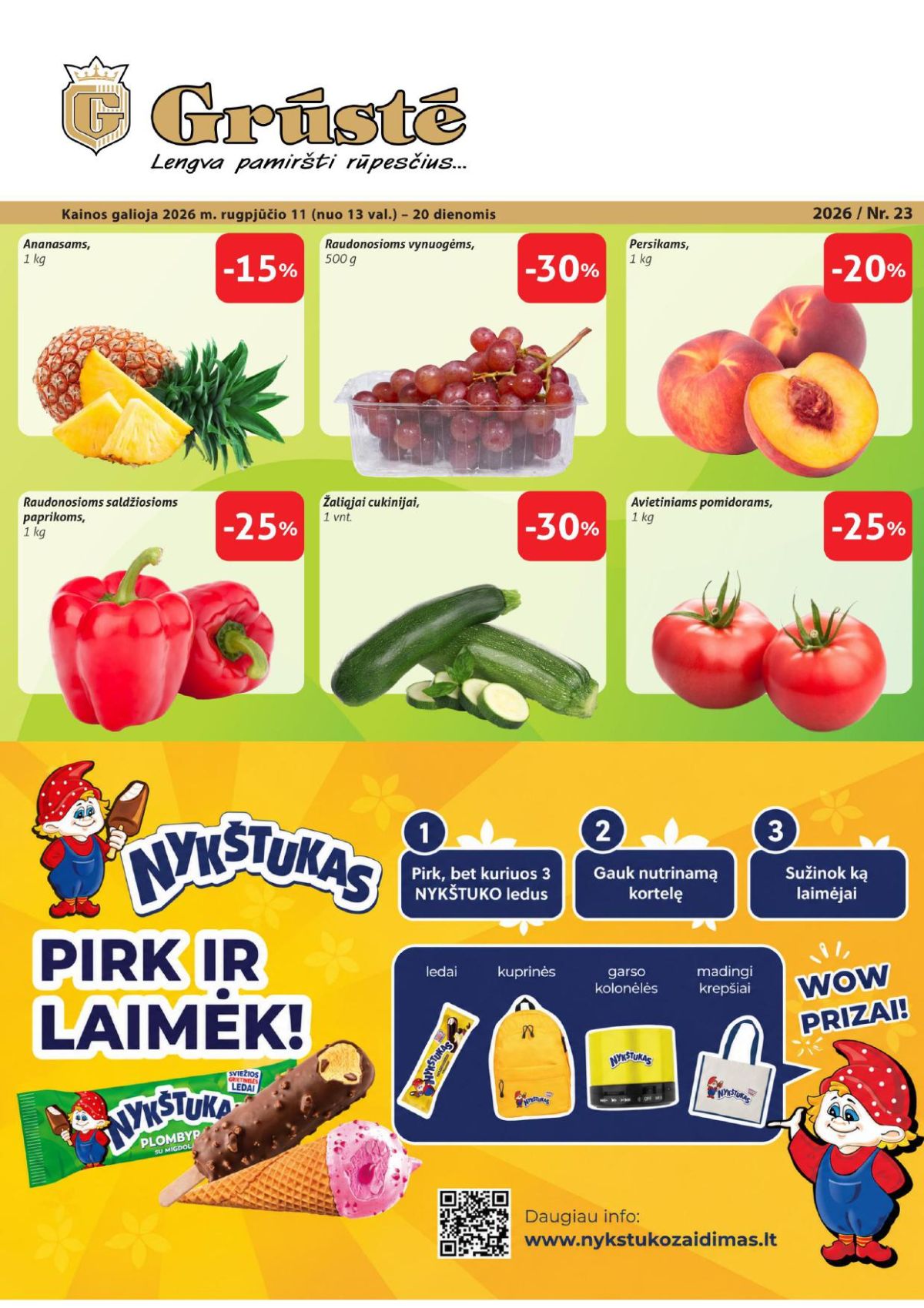 GRŪSTĖ - Leidinys Nr.22 (2026 08 11 - 2026 08 20) | 1