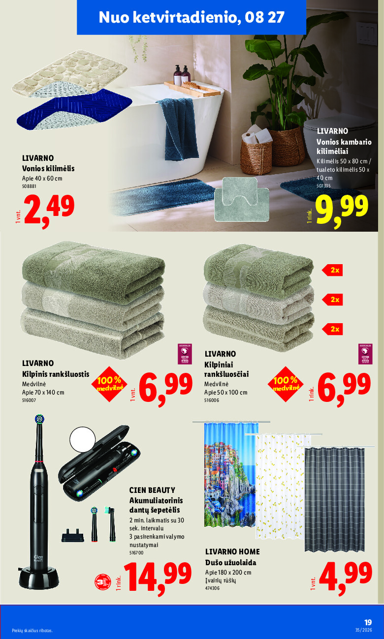 NE MAISTO PREKIŲ PASIŪLYMAI (2026-08-24 - 2026-08-30) | 19
