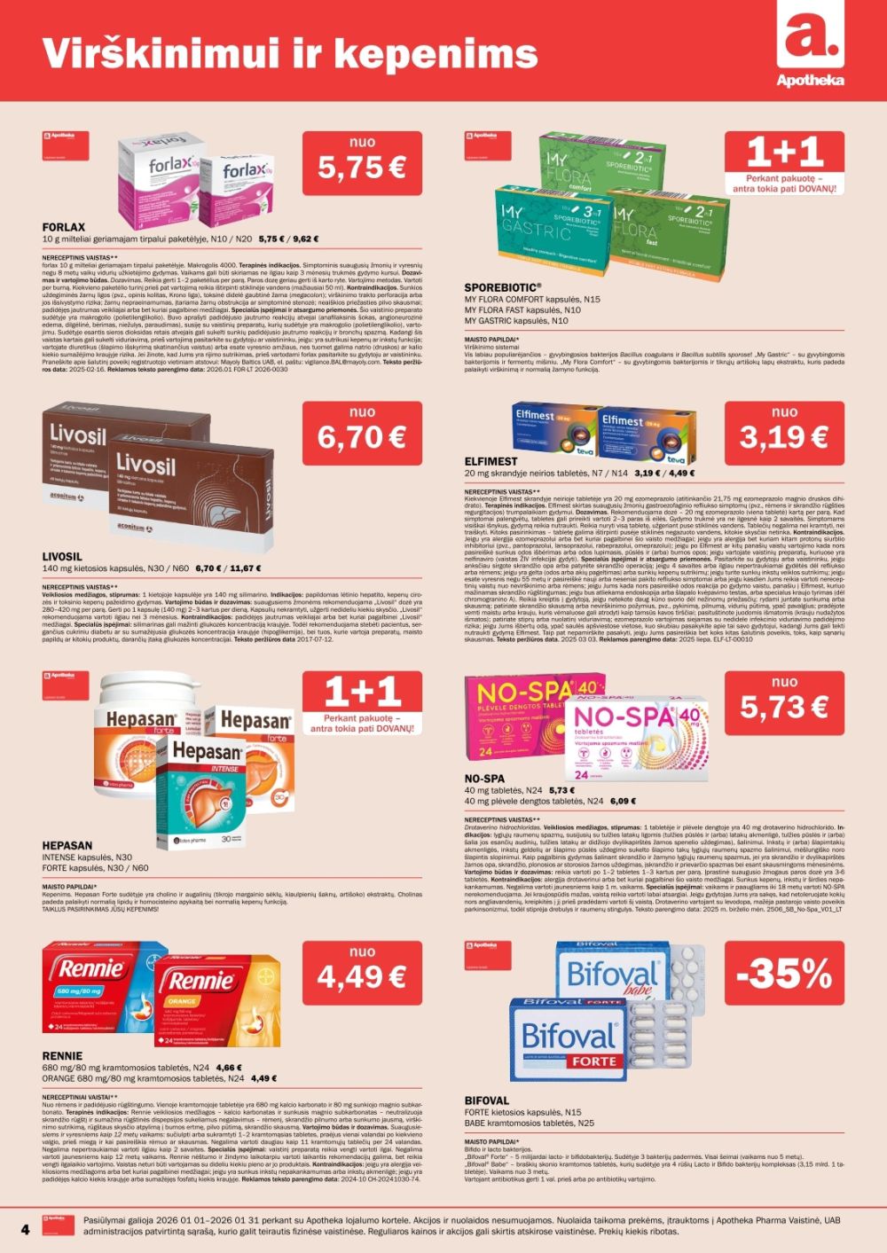 APOTHEKA (2026 01 01 - 2026 01 31) | 4