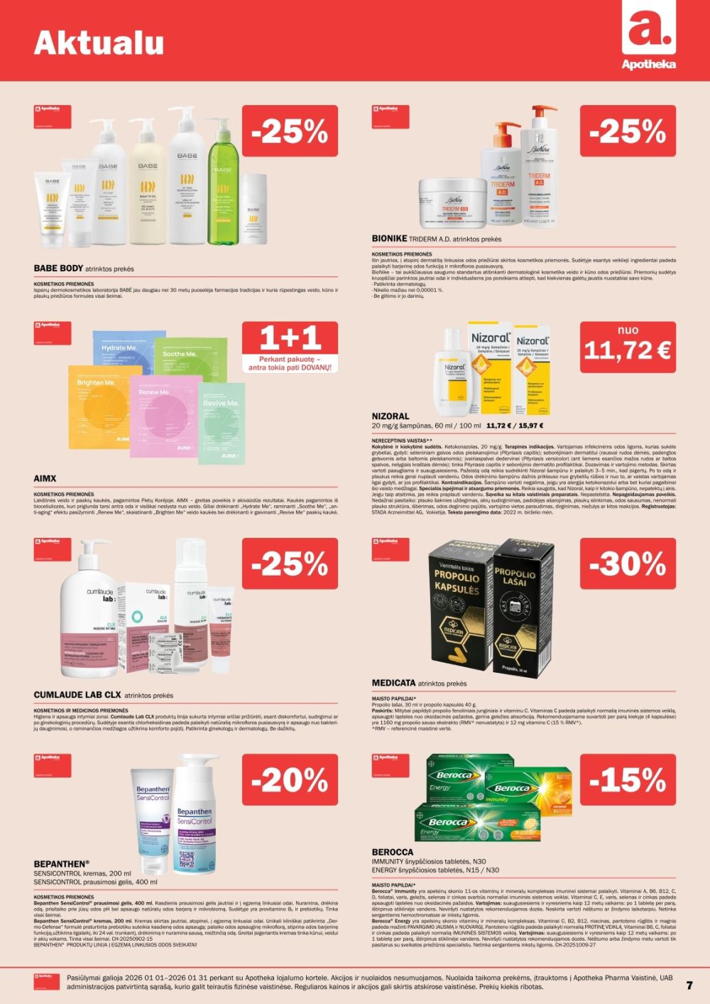 APOTHEKA (2026 01 01 - 2026 01 31) | 7